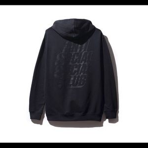 Anti Social Social Club 
Black Blocked Hoodie